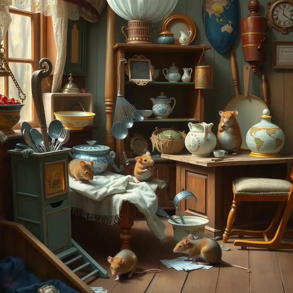 بهترین روشها برای ریشهکن کردن موشها از خانه شما 1 تصویر موش هایی که به وسایل خانه و آشپزخانه آسیب می زنند