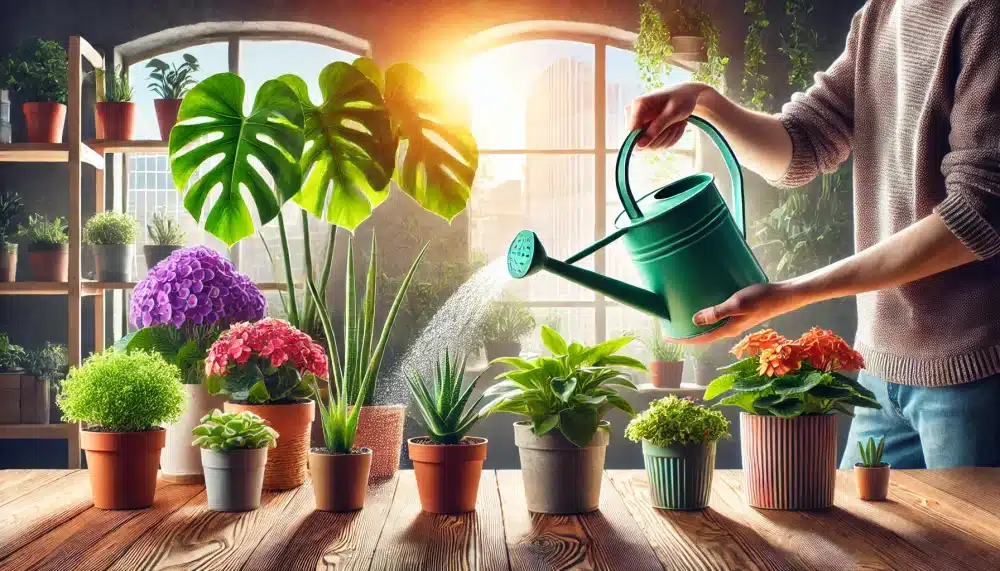 جدول آبیاری گیاهان آپارتمانی: راهنمای کامل و کاربردی