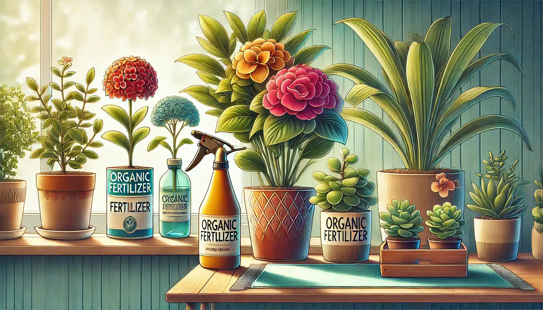 زیبایی و طراوت گیاهان آپارتمانی را با تاکید بر اهمیت کوددهی و مراقبت 