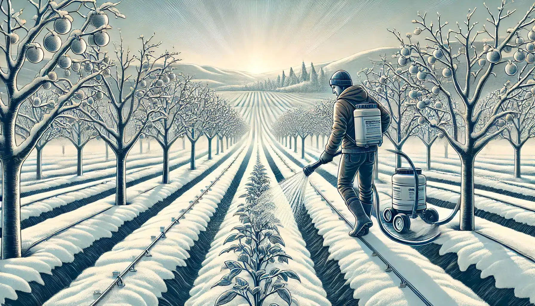 بهترین کود برای درختان میوه در فصل زمستان