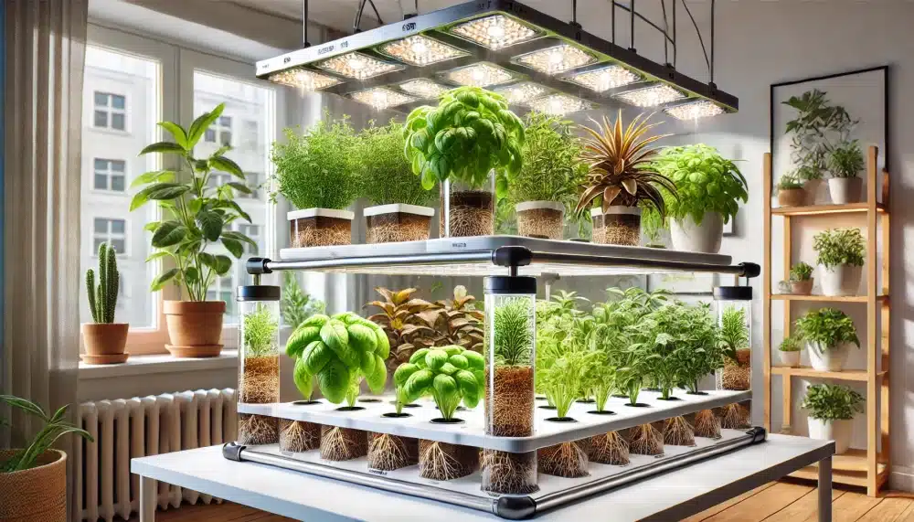 هیدروپونیک گیاهان آپارتمانی