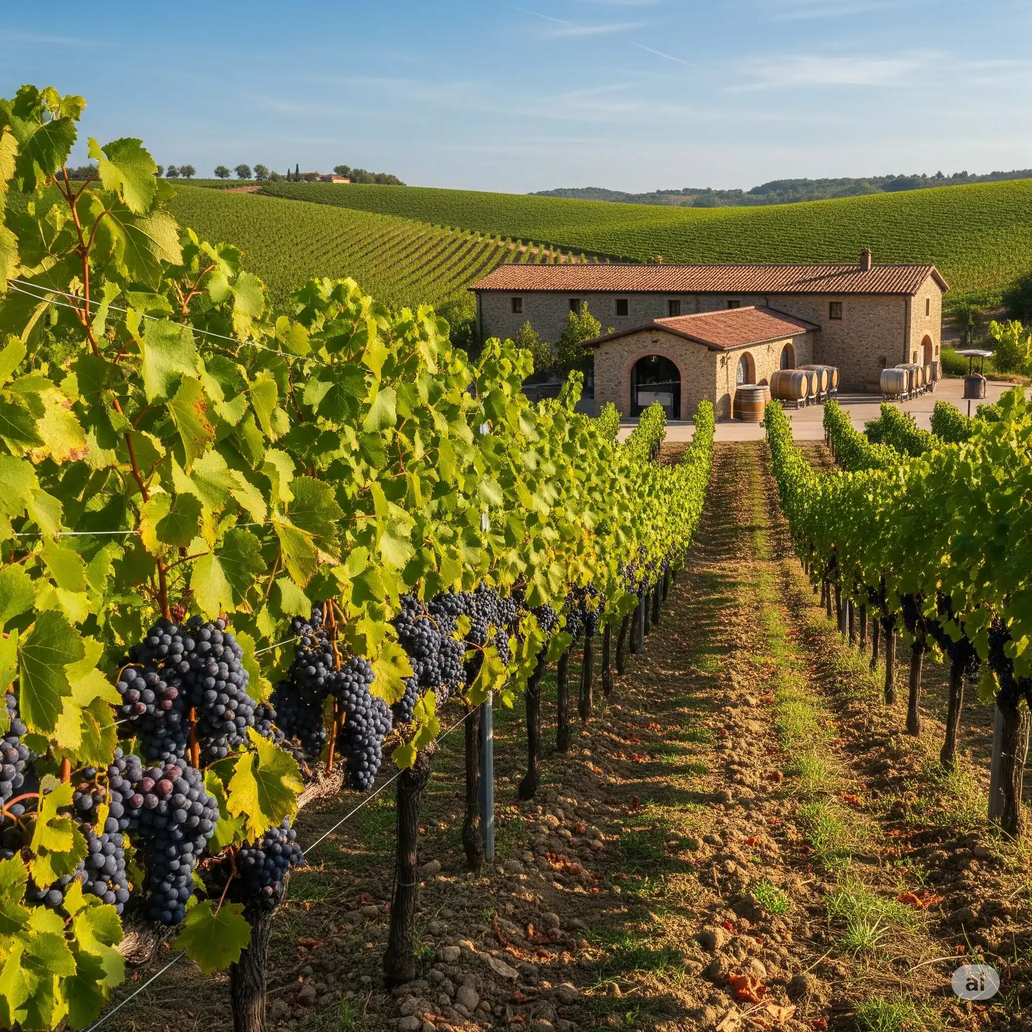 تاکستان پربار و سالم، نماد محصول باکیفیت انگور